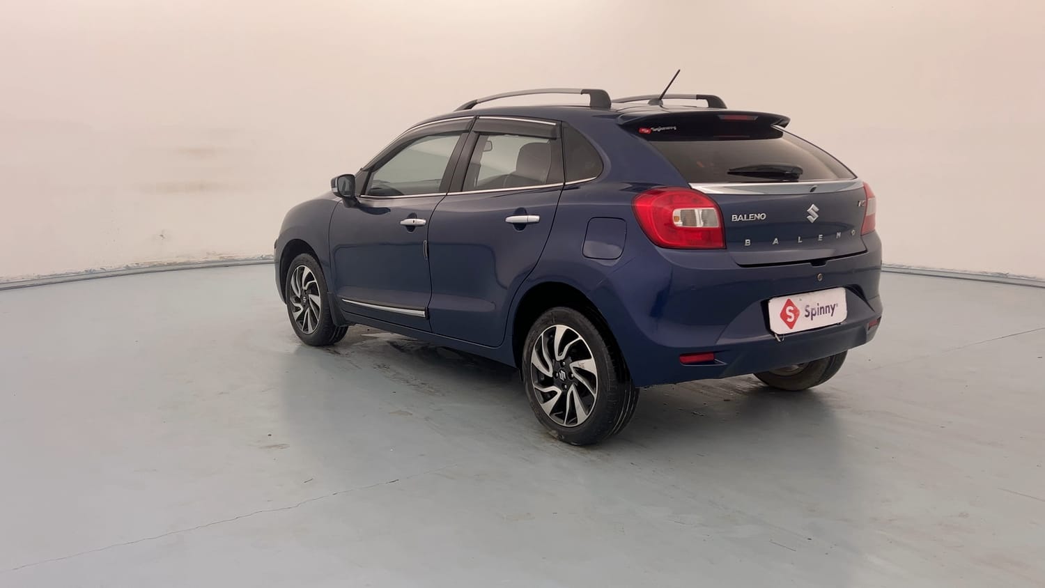 Used 2021 Maruti Suzuki Baleno Zeta Petrol Manual exterior LEFT REAR CORNER VIEW