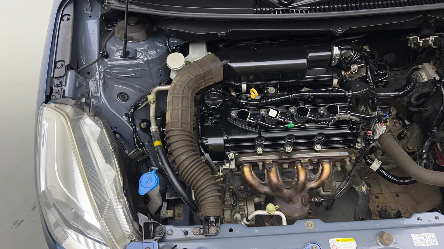 Used 2017 Maruti Suzuki Baleno Delta 1.2 Petrol Manual engine ENGINE RIGHT SIDE VIEW