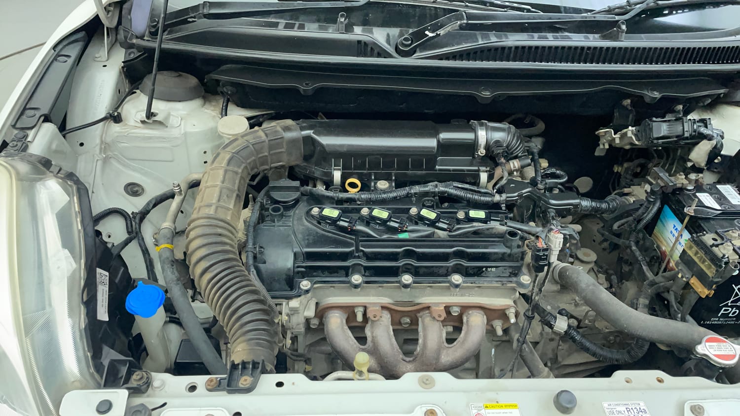 Used 2018 Maruti Suzuki Baleno Zeta 1.2 Petrol Manual engine ENGINE RIGHT SIDE VIEW