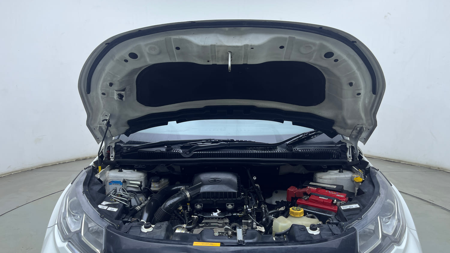 Used 2023 Tata Nexon XZA Plus Petrol Automatic engine ENGINE & BONNET OPEN FRONT VIEW
