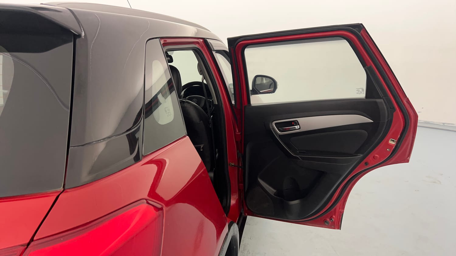 Used 2022 Maruti Suzuki Vitara Brezza [2020-2022] ZXI Plus Dual Tone Petrol Manual interior RIGHT REAR DOOR OPEN VIEW