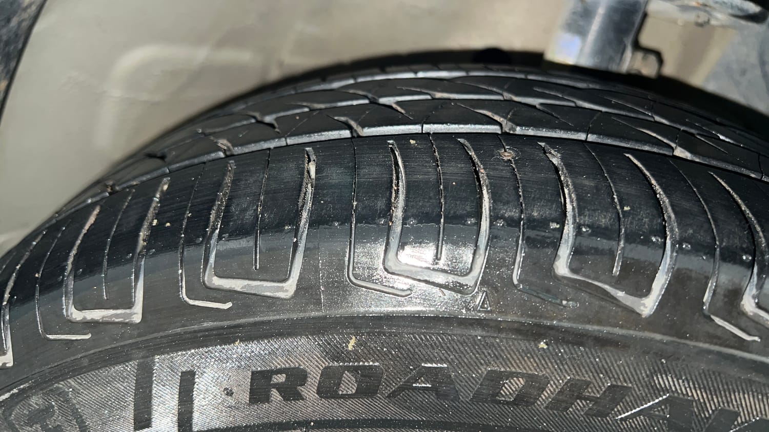 Used 2018 Maruti Suzuki Dzire ZXi Plus Petrol Manual tyres RIGHT FRONT TYRE TREAD VIEW