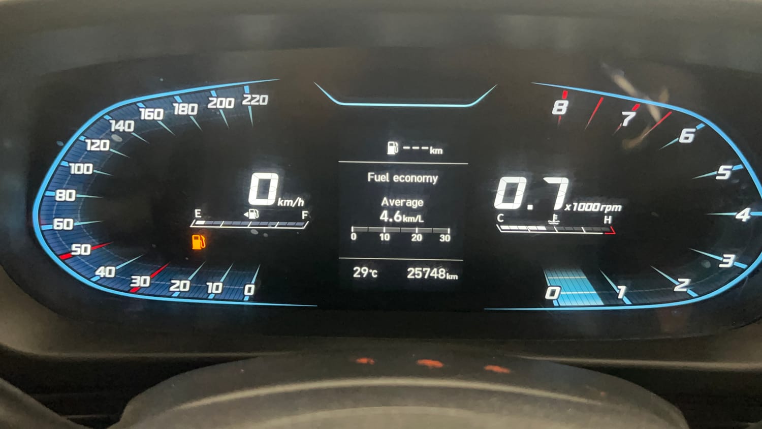 Used 2021 Hyundai i20 Sportz 1.2 MT Petrol Manual interior CLUSTERMETER VIEW