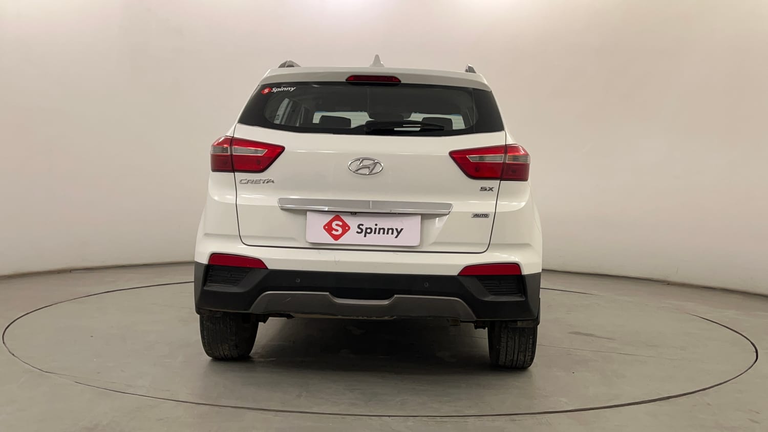 Used 2016 Hyundai Creta 1.6 SX Plus AT Diesel Automatic exterior BACK VIEW