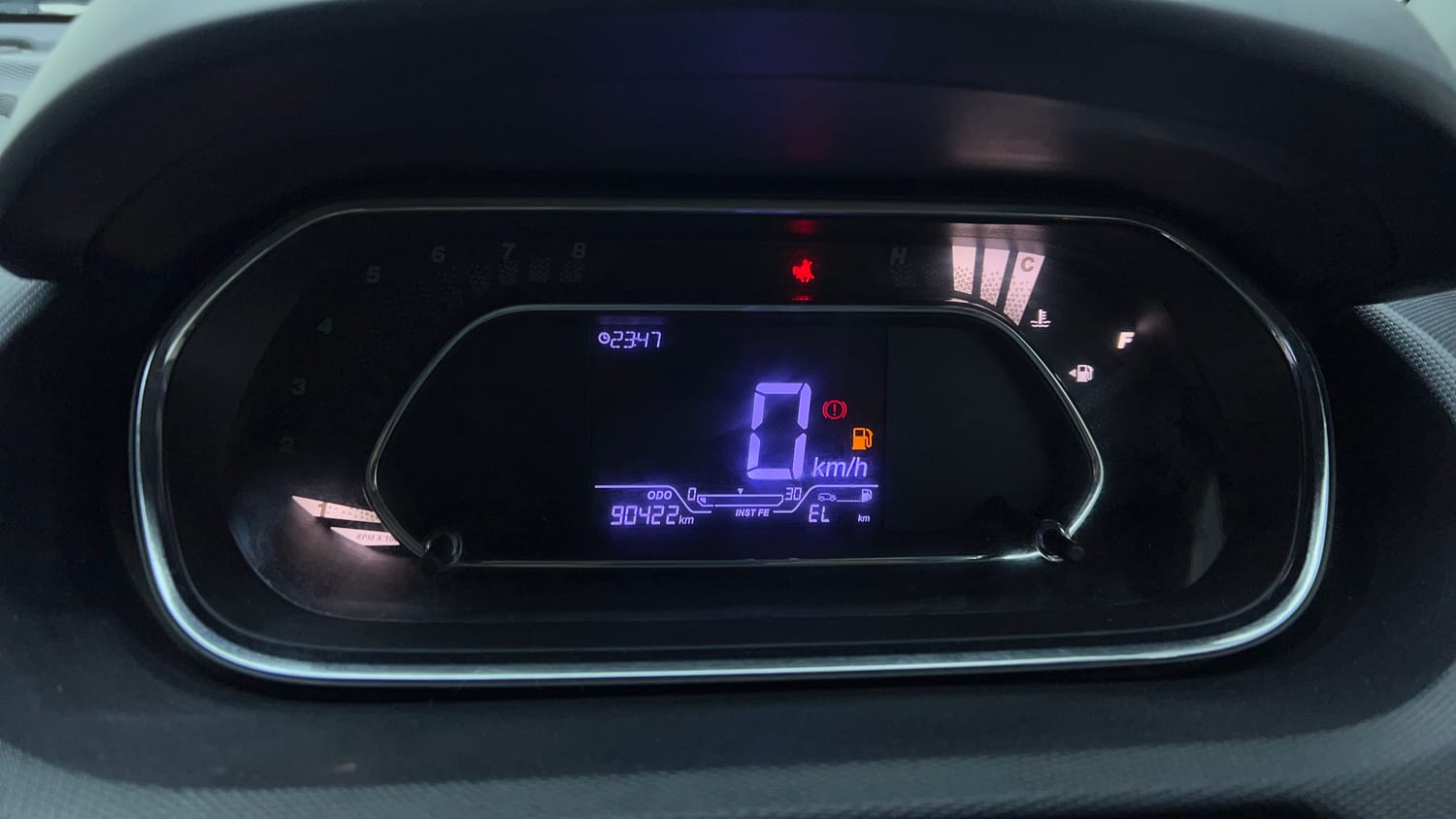 Used 2021 Tata Tiago XZ Plus Petrol Manual interior CLUSTERMETER VIEW