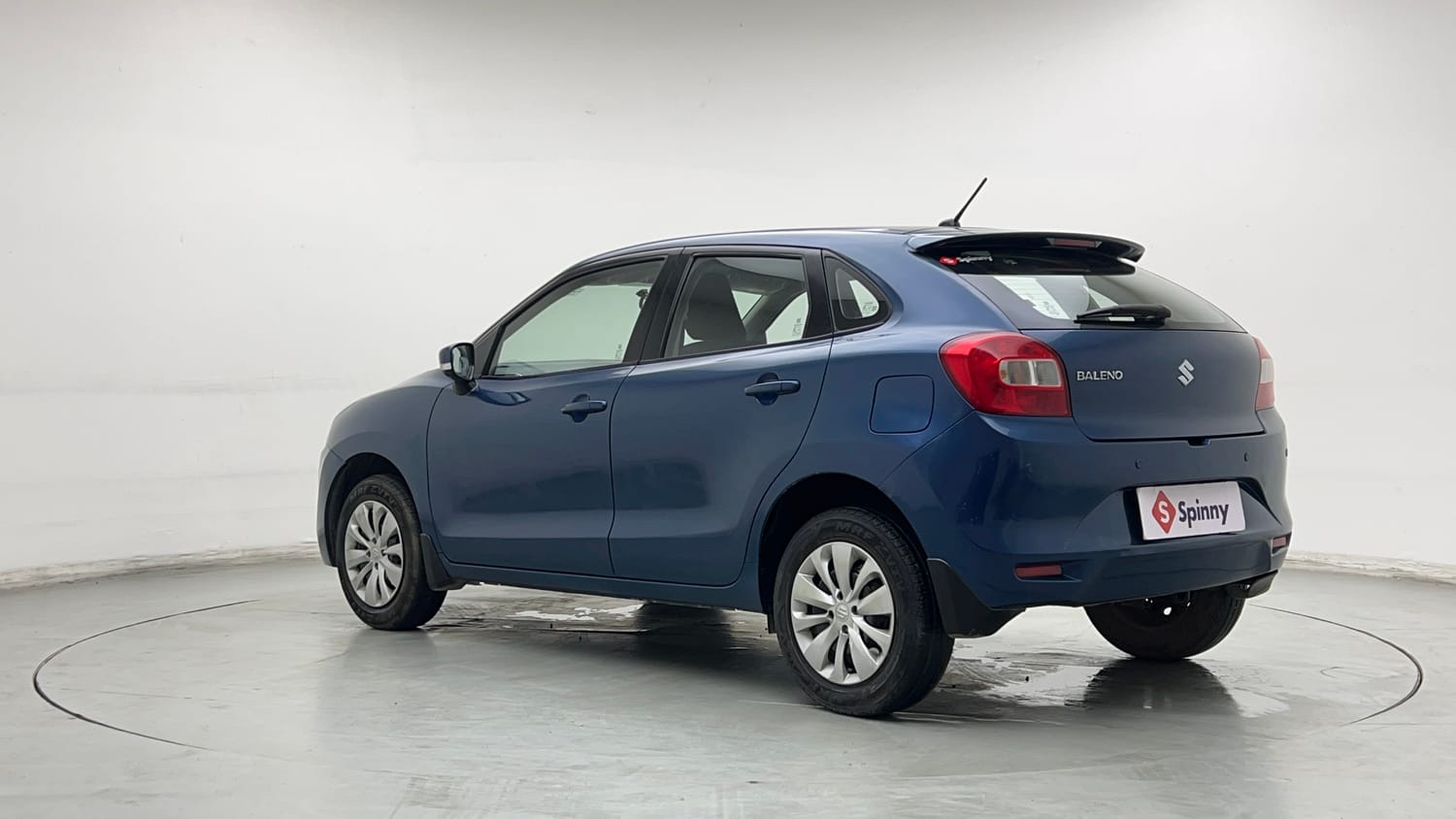 Used 2017 Maruti Suzuki Baleno Delta 1.2 Petrol Manual exterior LEFT REAR CORNER VIEW