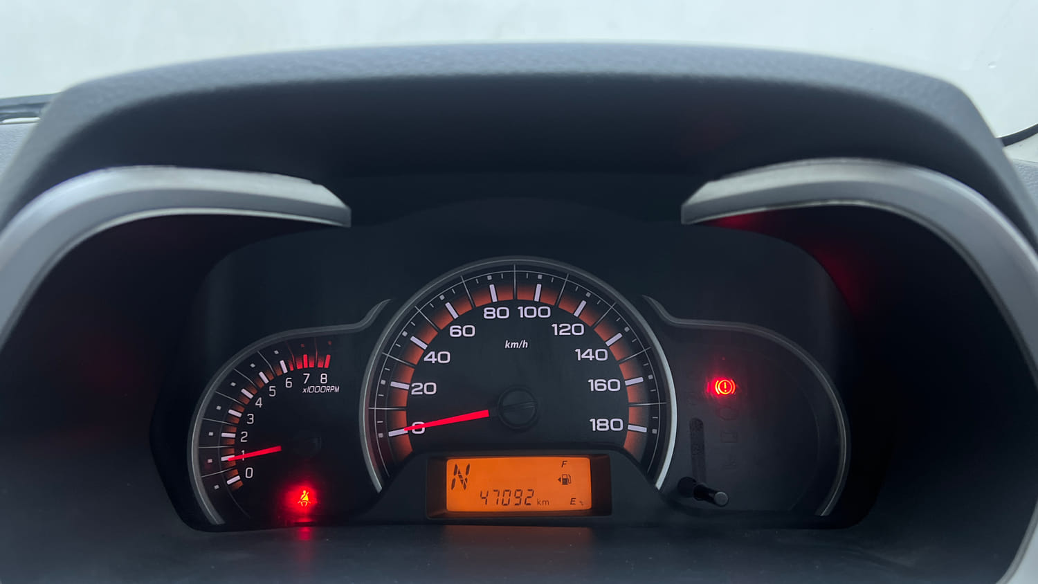 Used 2020 Maruti Suzuki Alto K10 VXi AMT Petrol Automatic interior CLUSTERMETER VIEW