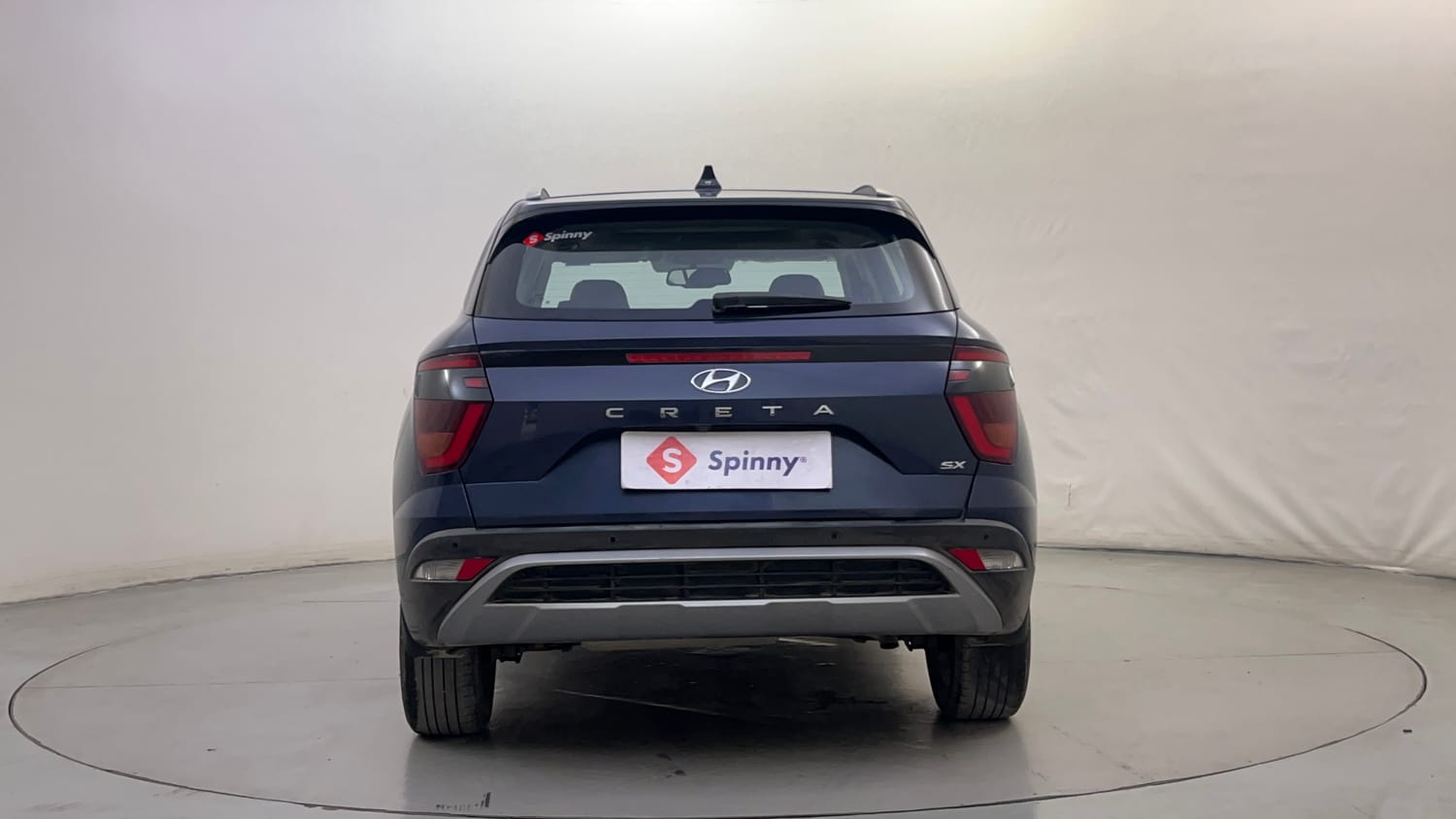 Used 2022 Hyundai Creta SX (O) 1.5 Petrol IVT Petrol Automatic exterior BACK VIEW