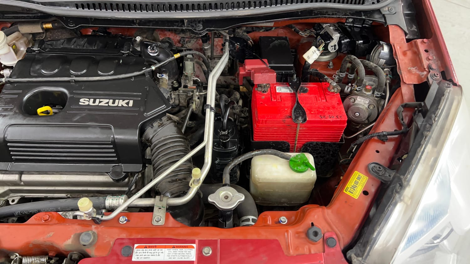 Used 2014 Maruti Suzuki Wagon R LXI CNG Cng Manual engine ENGINE LEFT SIDE VIEW