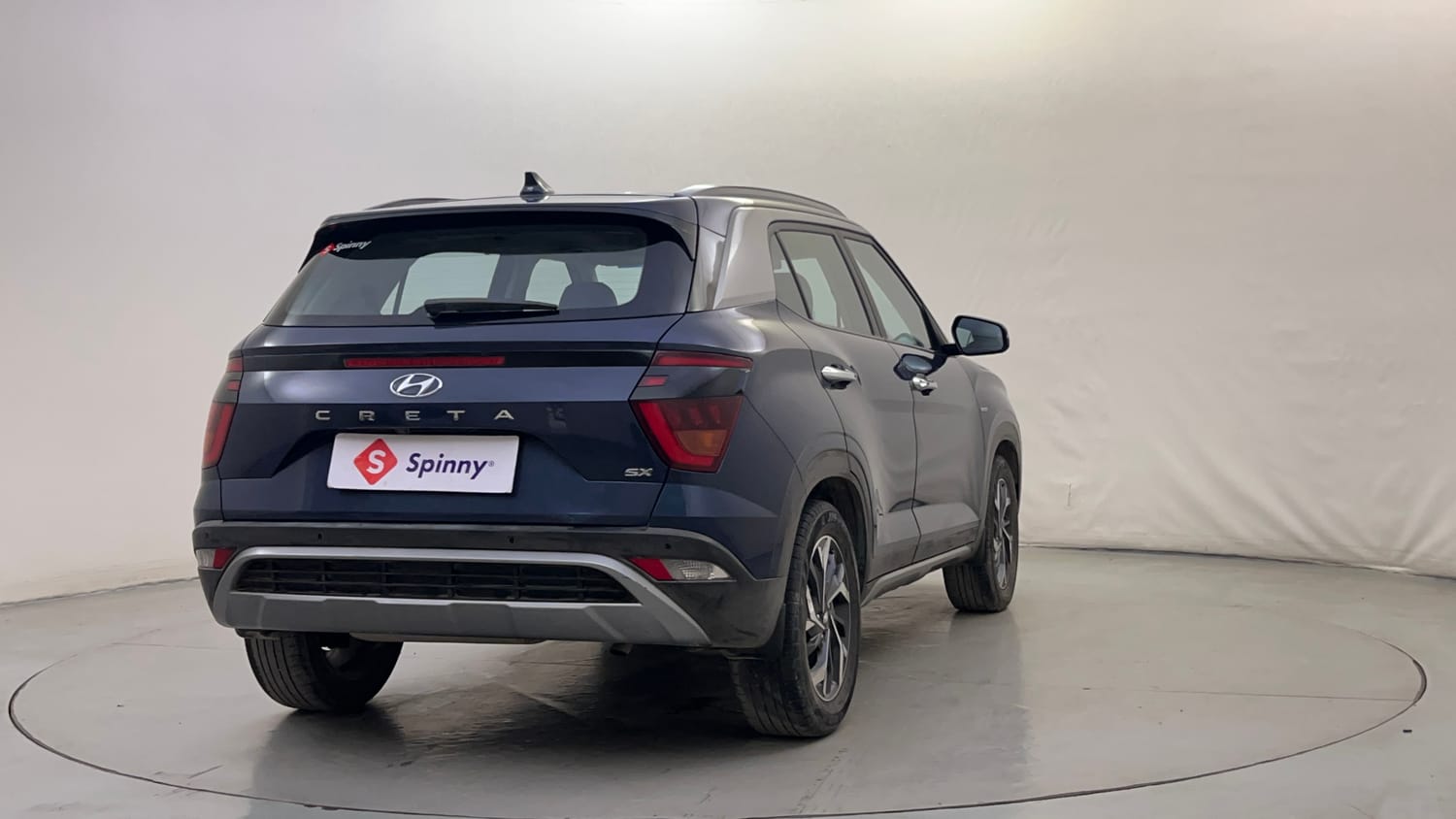 Used 2022 Hyundai Creta SX (O) 1.5 Petrol IVT Petrol Automatic exterior RIGHT REAR CORNER VIEW
