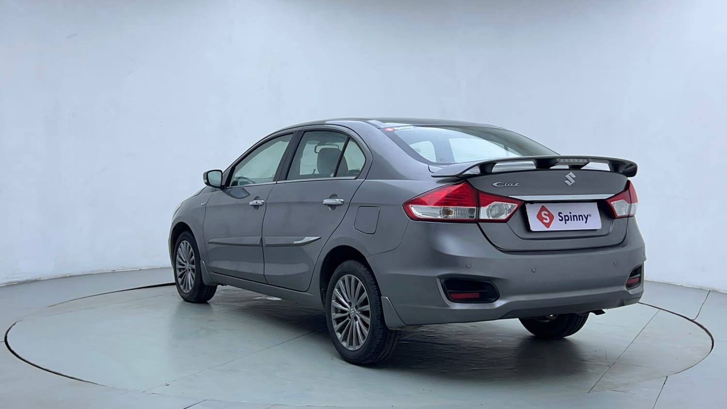 Used 2017 Maruti Suzuki Ciaz ZXI+ Petrol Manual exterior LEFT REAR CORNER VIEW