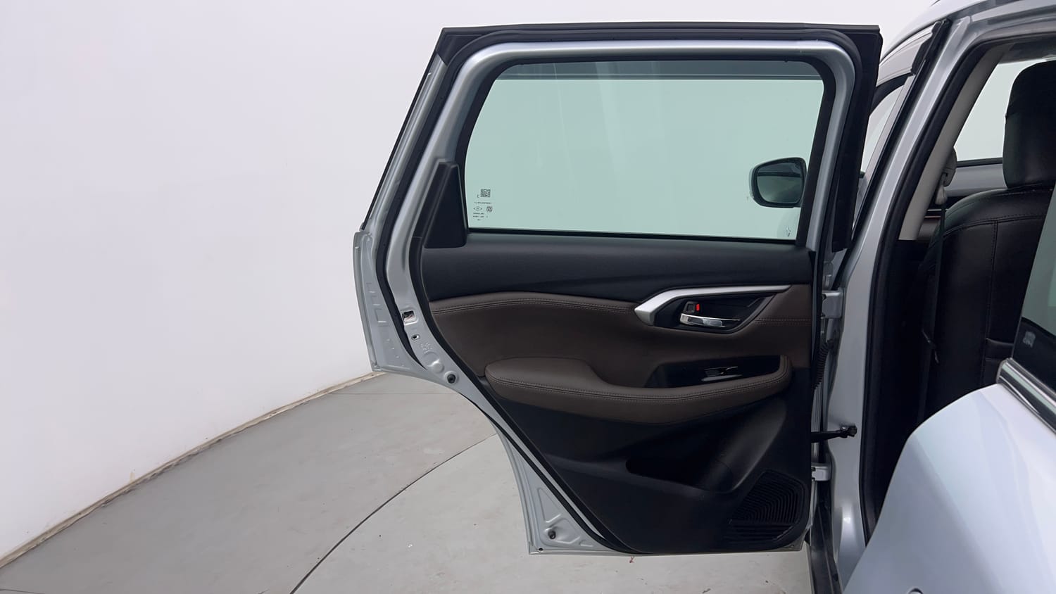 Used 2024 Toyota Urban Cruiser Hyryder G Hybrid Hybrid Automatic interior LEFT REAR DOOR OPEN VIEW