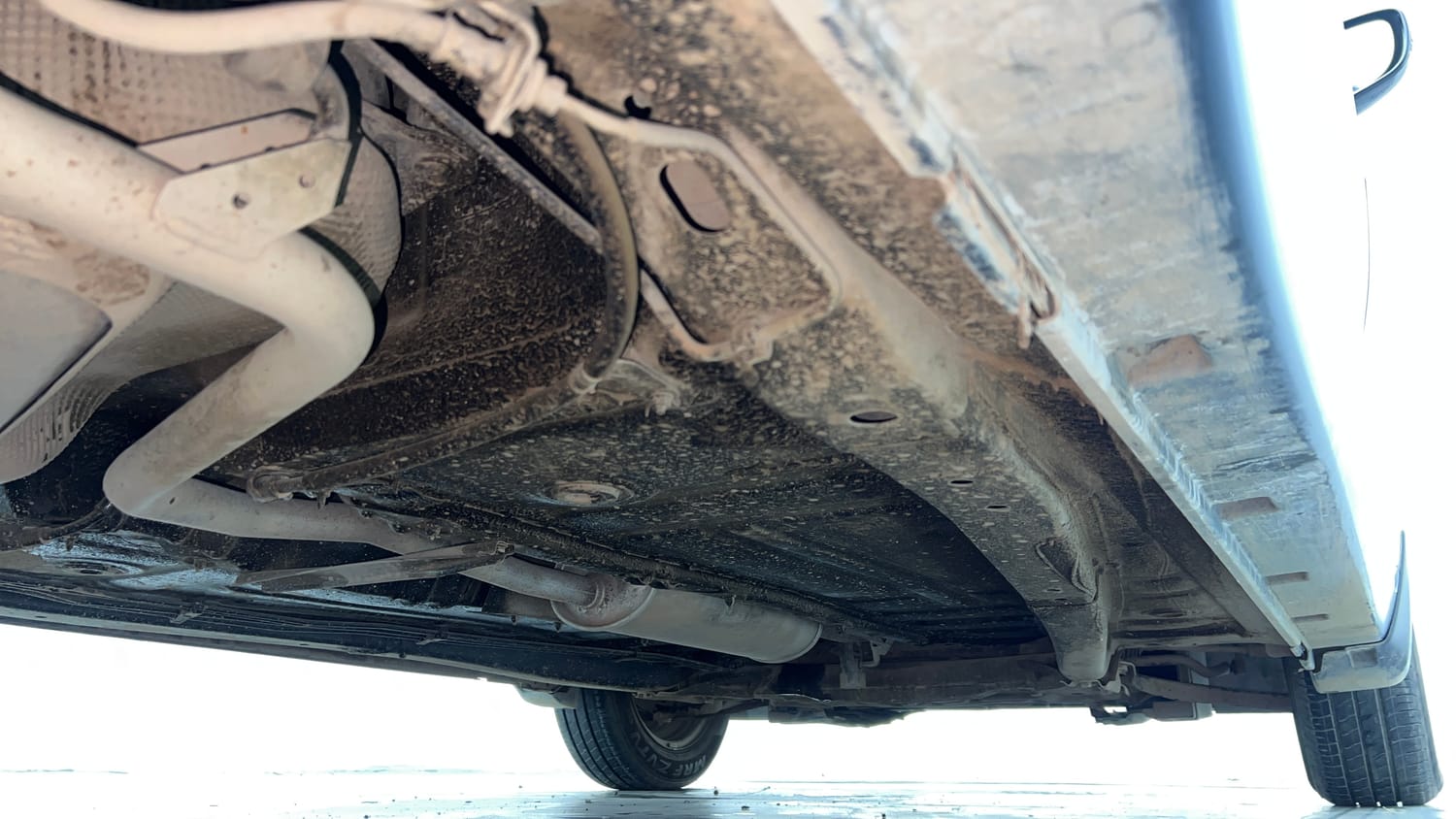 Used 2017 Maruti Suzuki Baleno Delta 1.2 Petrol Manual extra REAR RIGHT UNDERBODY VIEW