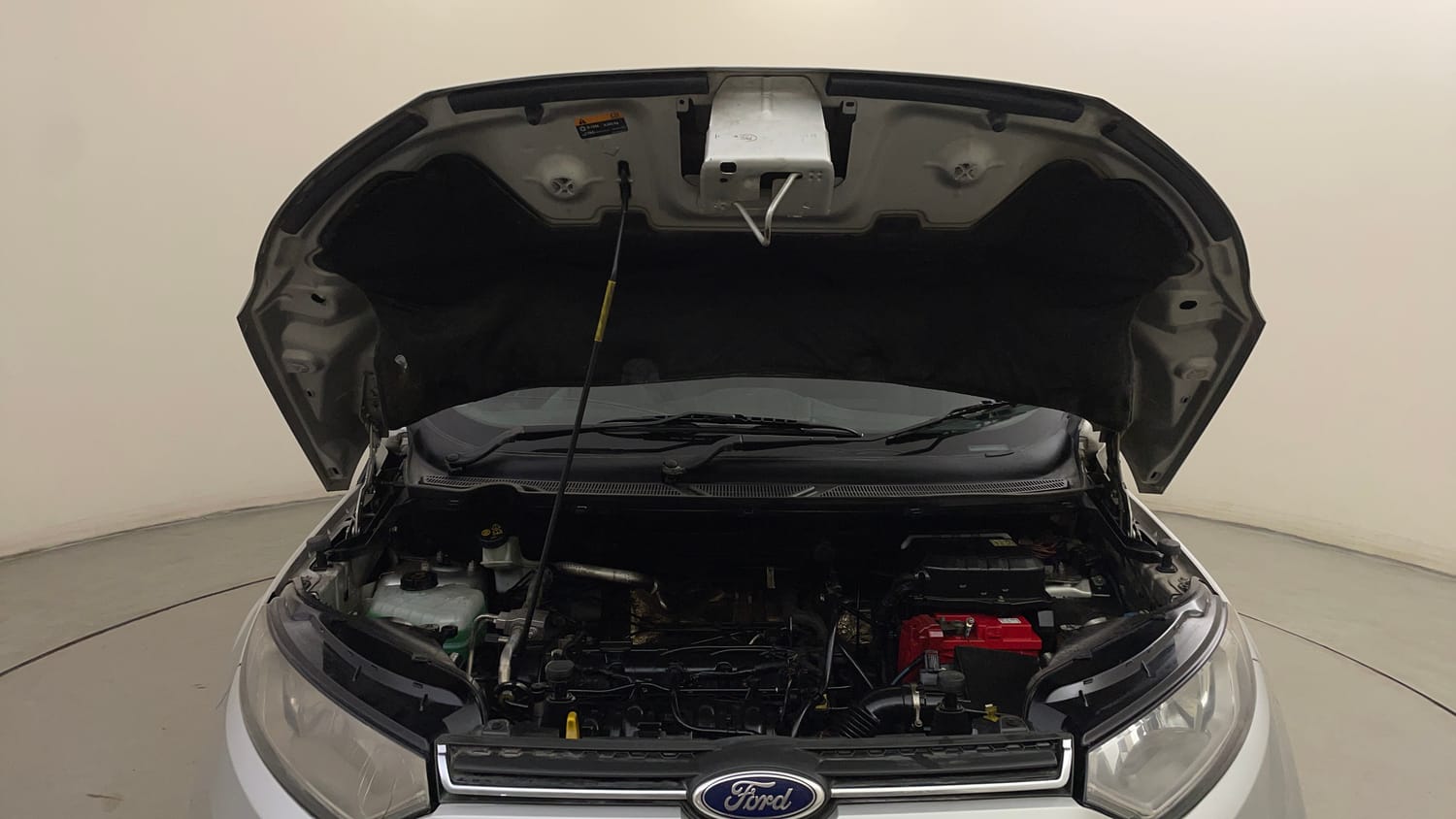 Used 2015 Ford EcoSport Trend 1.5 Ti-VCT Petrol Manual engine ENGINE & BONNET OPEN FRONT VIEW