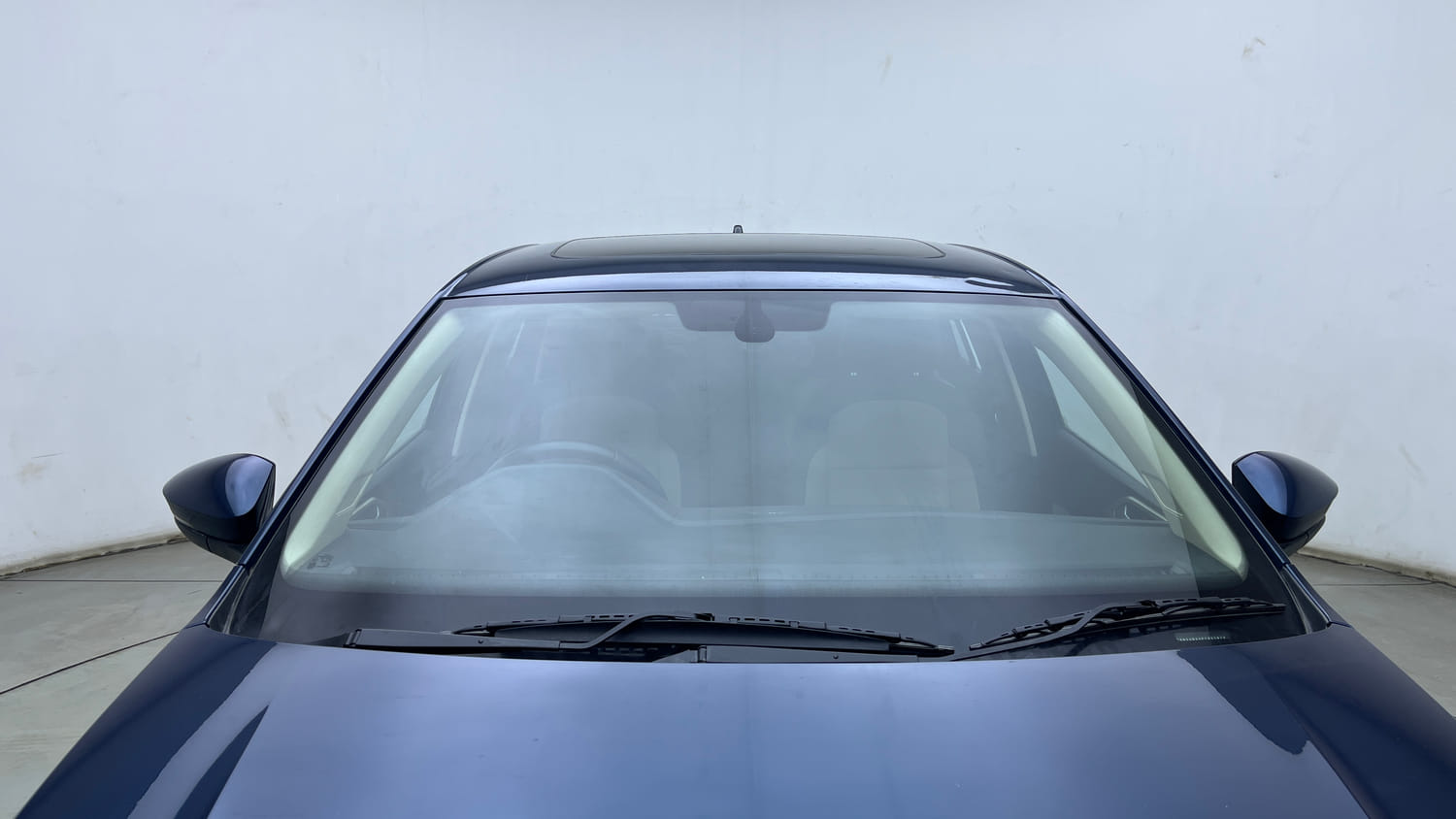 Used 2023 Volkswagen Virtus Topline 1.0 TSI AT Petrol Automatic exterior FRONT WINDSHIELD VIEW