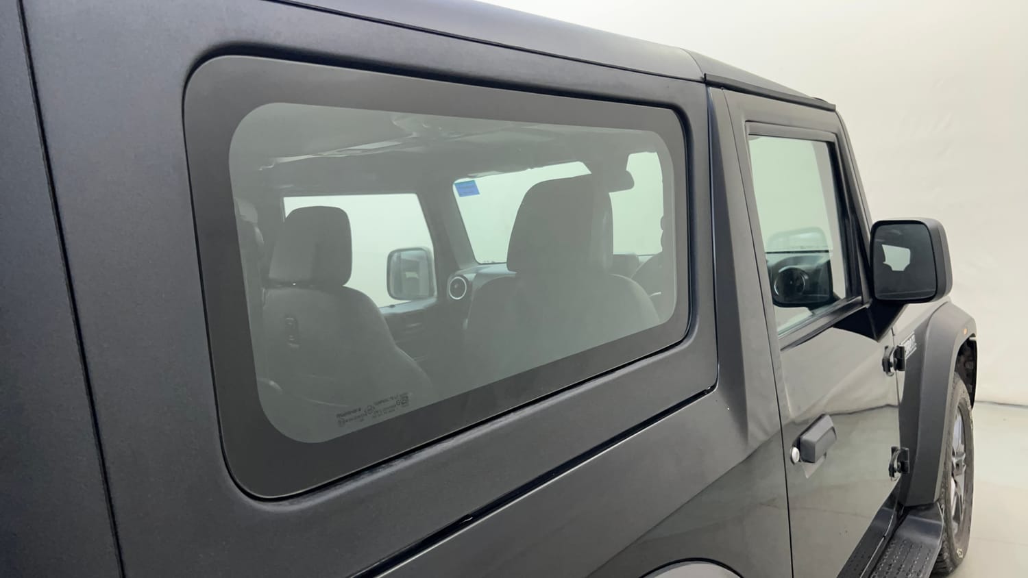Used 2021 mahindra Thar LX Hard Top Petrol AT 4WD Petrol Automatic interior RIGHT REAR DOOR OPEN VIEW