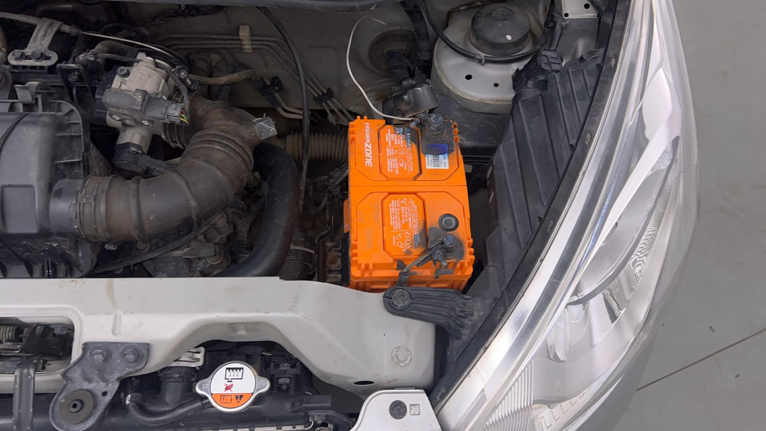 Used 2015 Hyundai Eon Magna + Petrol Manual engine ENGINE LEFT SIDE VIEW