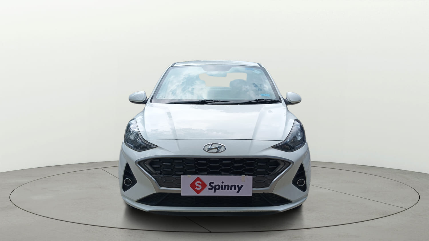 Used 2022 Hyundai Aura S 1.2 CNG Cng Manual exterior FRONT VIEW