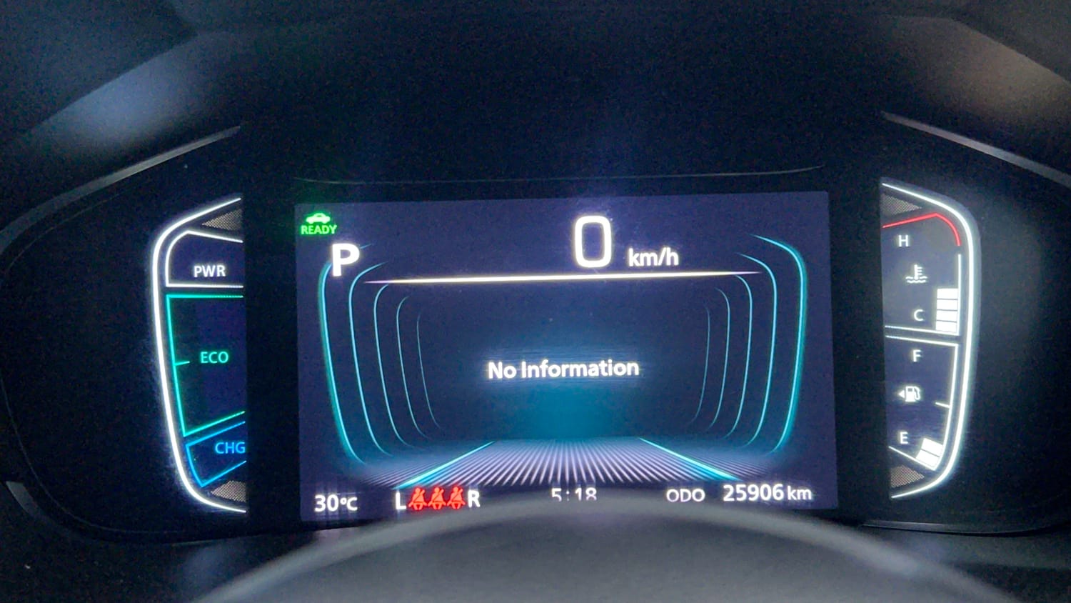 Used 2024 Toyota Urban Cruiser Hyryder G Hybrid Hybrid Automatic interior CLUSTERMETER VIEW