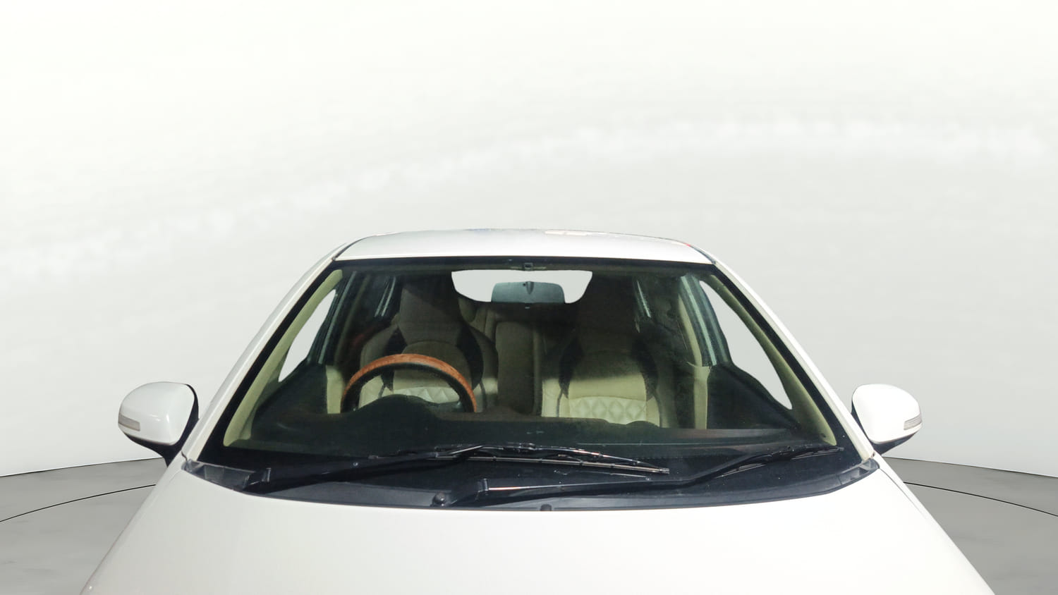 Used 2013 Honda Amaze 1.2 VX AT i-VTEC Petrol Automatic exterior FRONT WINDSHIELD VIEW
