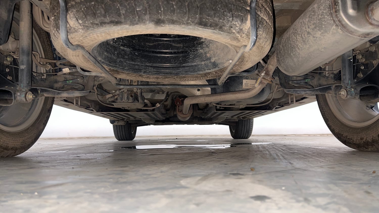 Used 2024 Toyota Urban Cruiser Hyryder G Hybrid Hybrid Automatic extra REAR UNDERBODY VIEW (TAKEN FROM REAR)