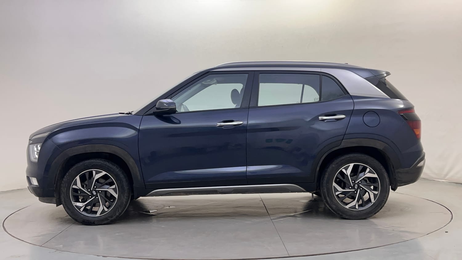 Used 2022 Hyundai Creta SX (O) 1.5 Petrol IVT Petrol Automatic exterior LEFT SIDE VIEW