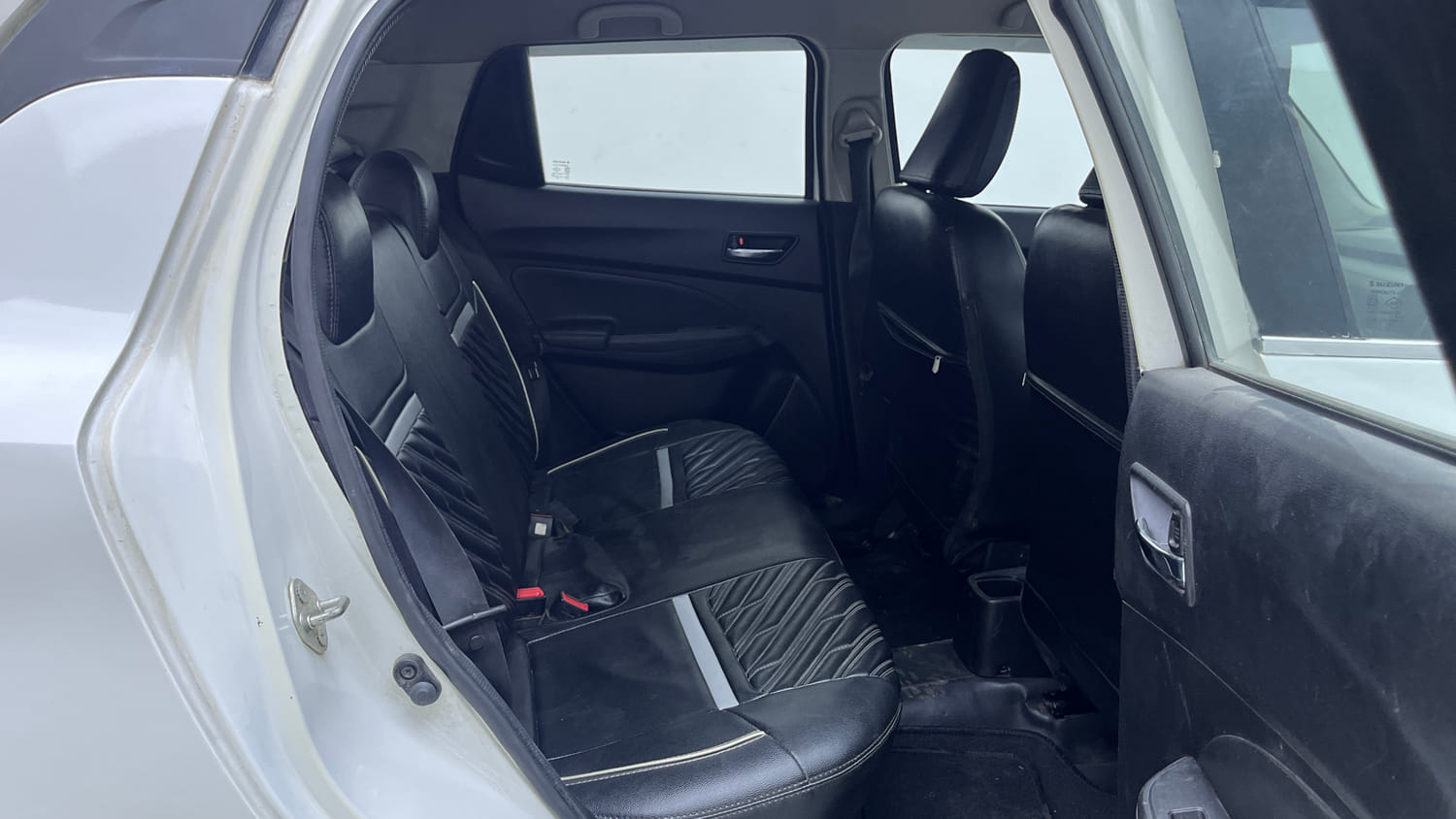 Used 2024 Maruti Suzuki Swift VXi Petrol Manual interior RIGHT SIDE REAR DOOR CABIN VIEW