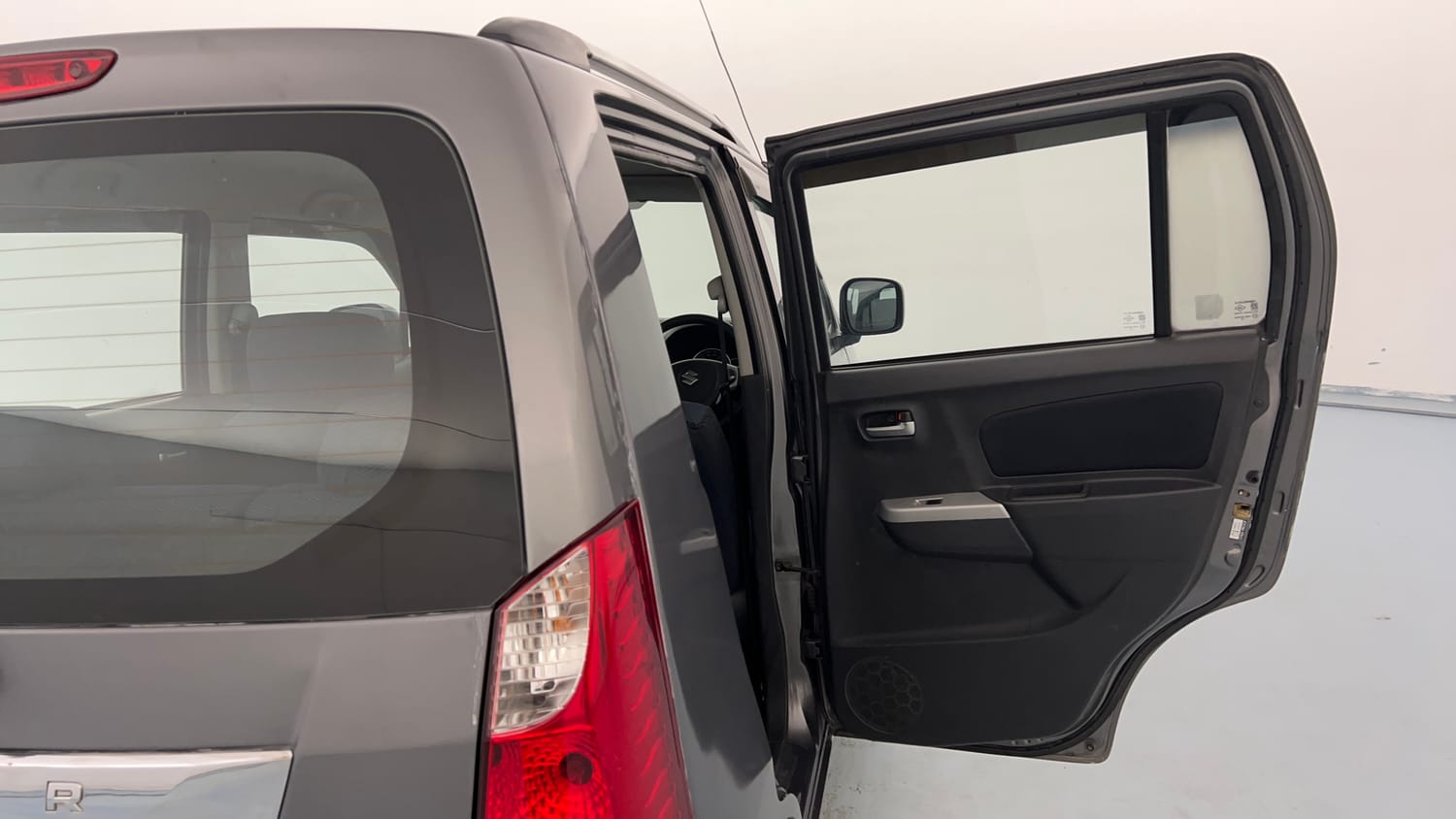 Used 2012 Maruti Suzuki Wagon R 1.0 VXi Petrol Manual interior RIGHT REAR DOOR OPEN VIEW