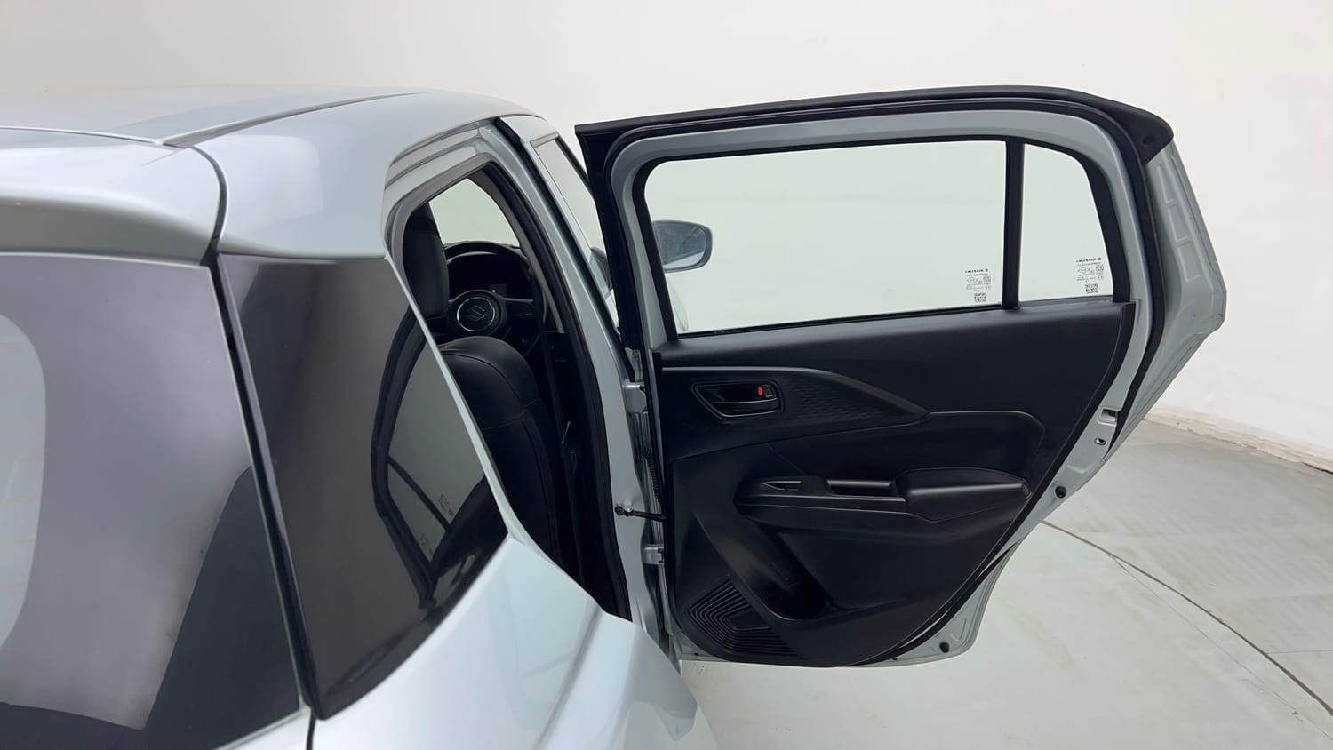 Used 2024 Maruti Suzuki Swift LXi Petrol Manual interior RIGHT REAR DOOR OPEN VIEW