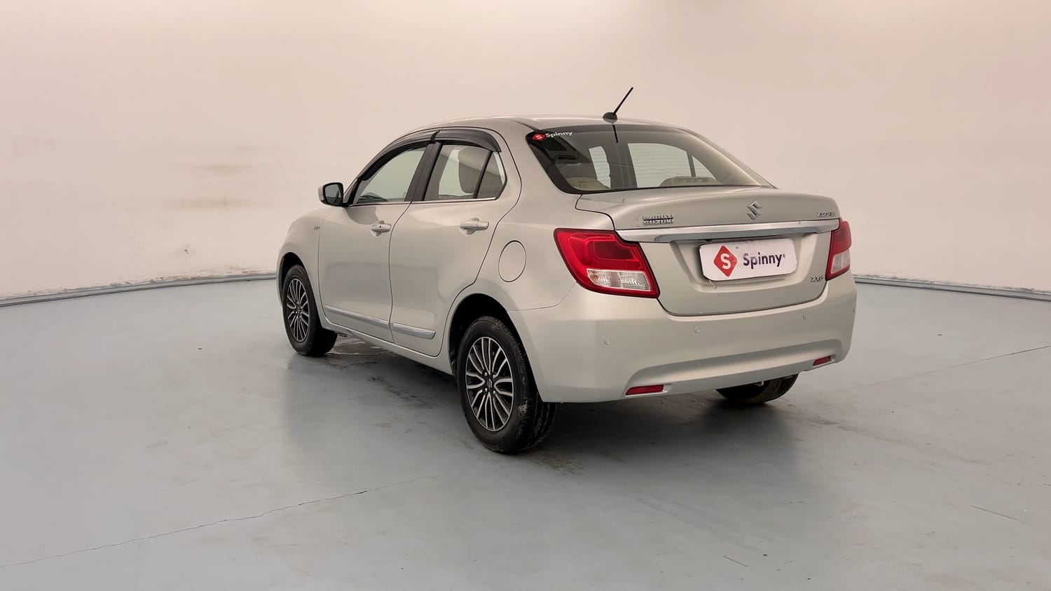 Used 2018 Maruti Suzuki Dzire ZXi Plus Petrol Manual exterior LEFT REAR CORNER VIEW