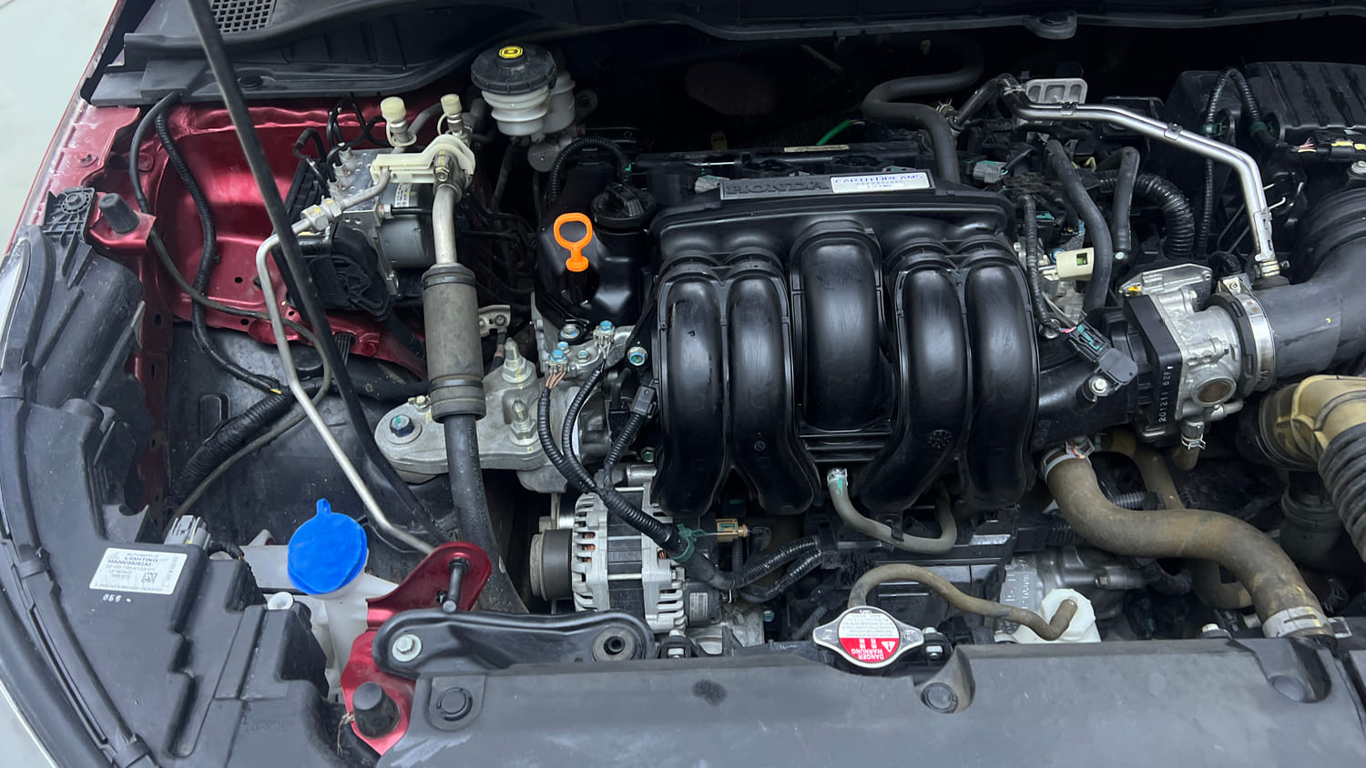 Used 2021 Honda City ZX CVT Petrol Petrol Automatic engine ENGINE RIGHT SIDE VIEW