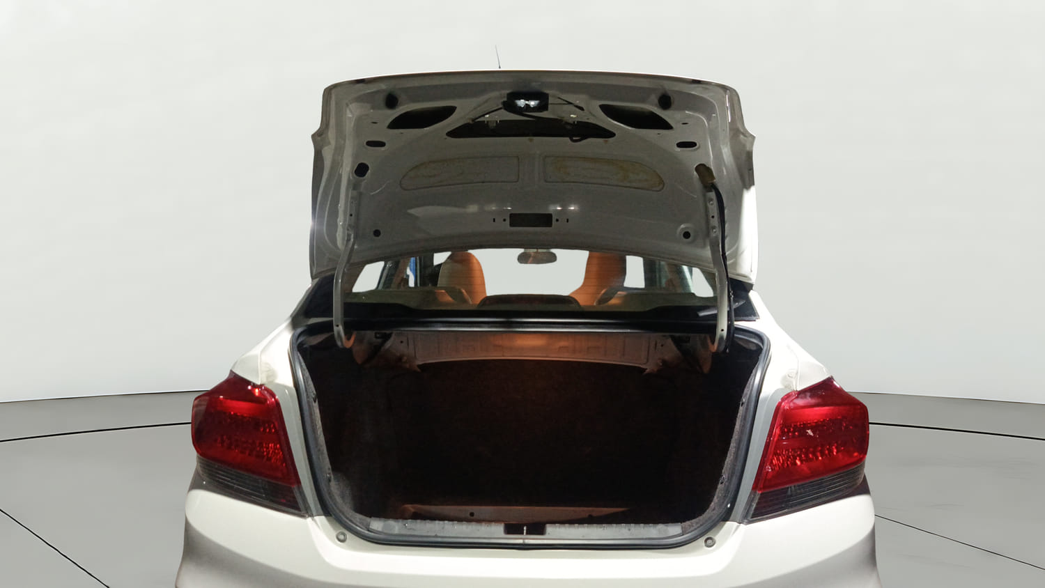 Used 2013 Honda Amaze 1.2 VX AT i-VTEC Petrol Automatic interior DICKY DOOR OPEN VIEW