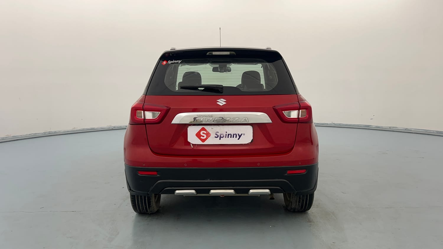 Used 2022 Maruti Suzuki Vitara Brezza [2020-2022] ZXI Plus Dual Tone Petrol Manual exterior BACK VIEW