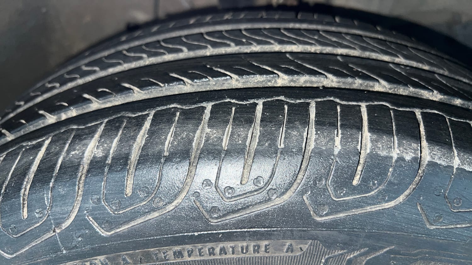 Used 2019 Honda City V Petrol Petrol Manual tyres RIGHT FRONT TYRE TREAD VIEW