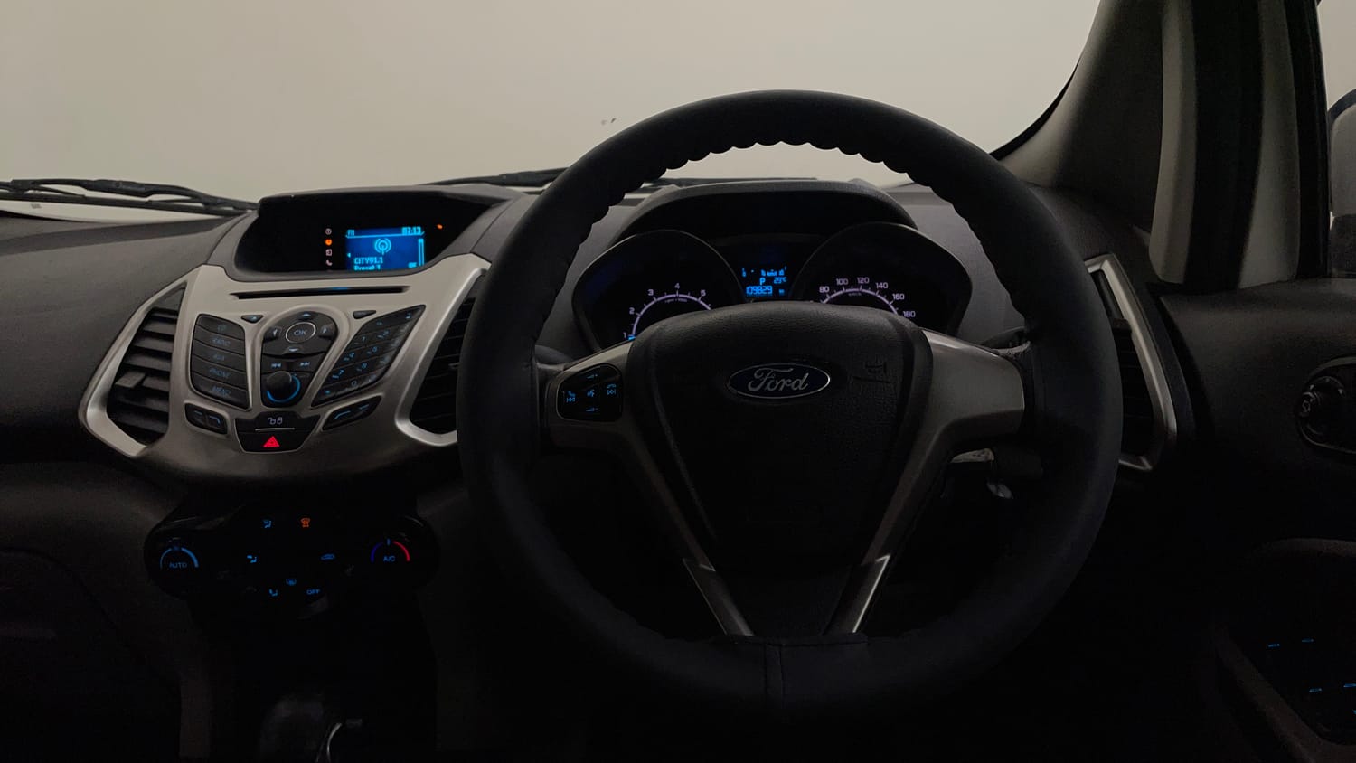 Used 2015 Ford EcoSport Titanium 1.5L Ti-VCT AT Petrol Automatic interior STEERING VIEW