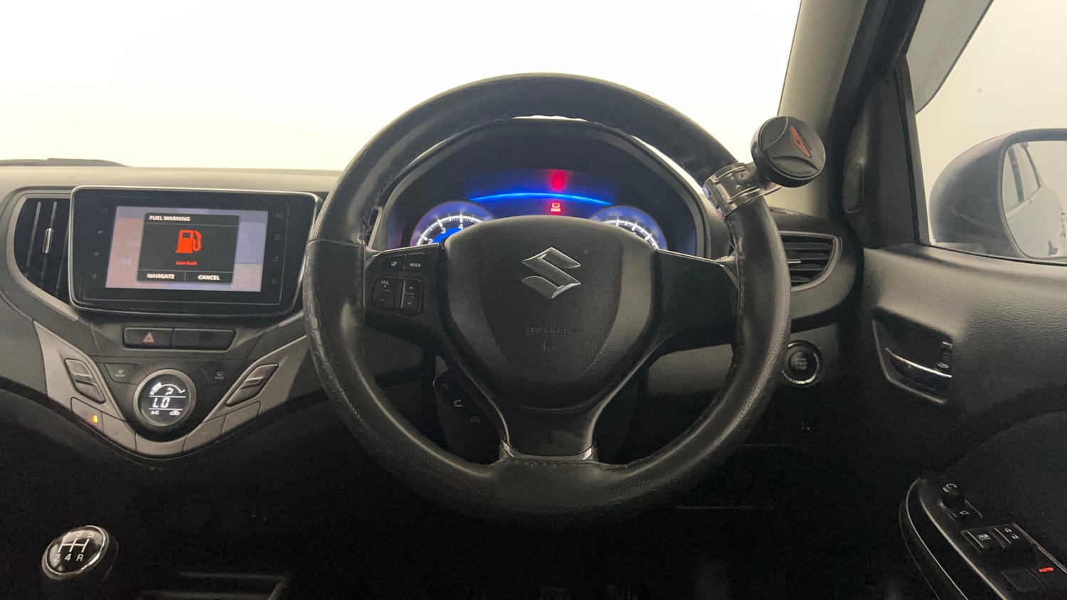 Used 2021 Maruti Suzuki Baleno Zeta Petrol Manual interior STEERING VIEW