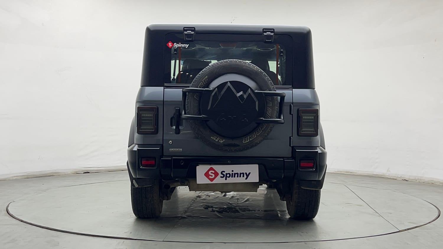 Used 2021 mahindra Thar LX Hard Top Petrol AT 4WD Petrol Automatic exterior BACK VIEW