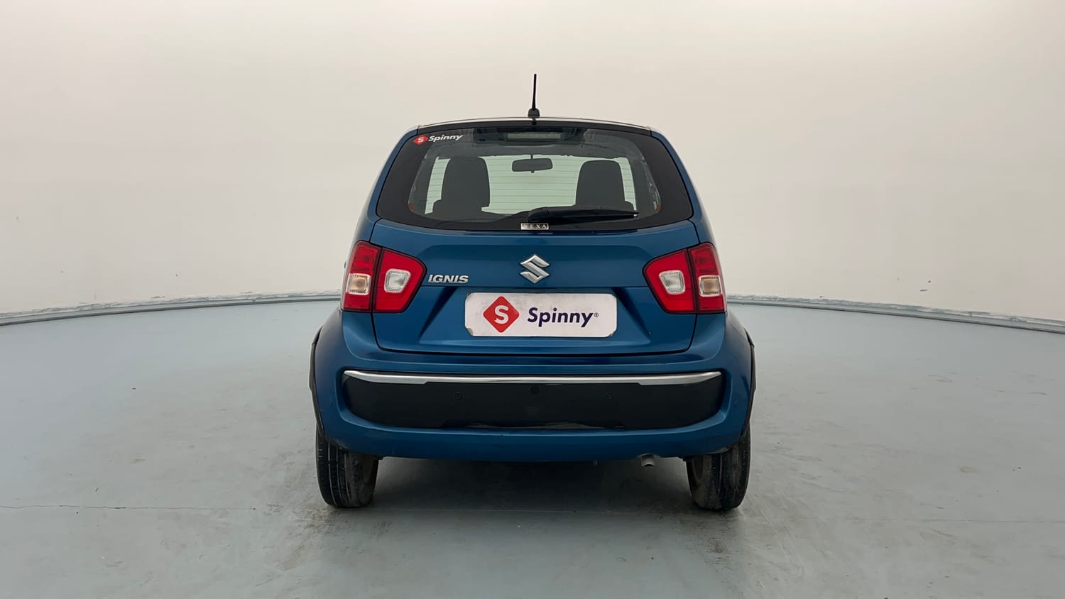 Used 2018 Maruti Suzuki Ignis [2017-2020] Zeta AMT Petrol Dual Tone Petrol Automatic exterior BACK VIEW