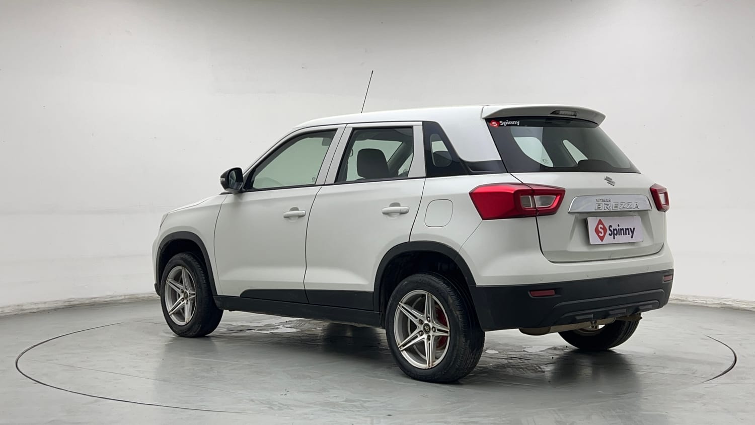 Used 2021 maruti-suzuki Vitara Brezza LXi Petrol Manual exterior LEFT REAR CORNER VIEW