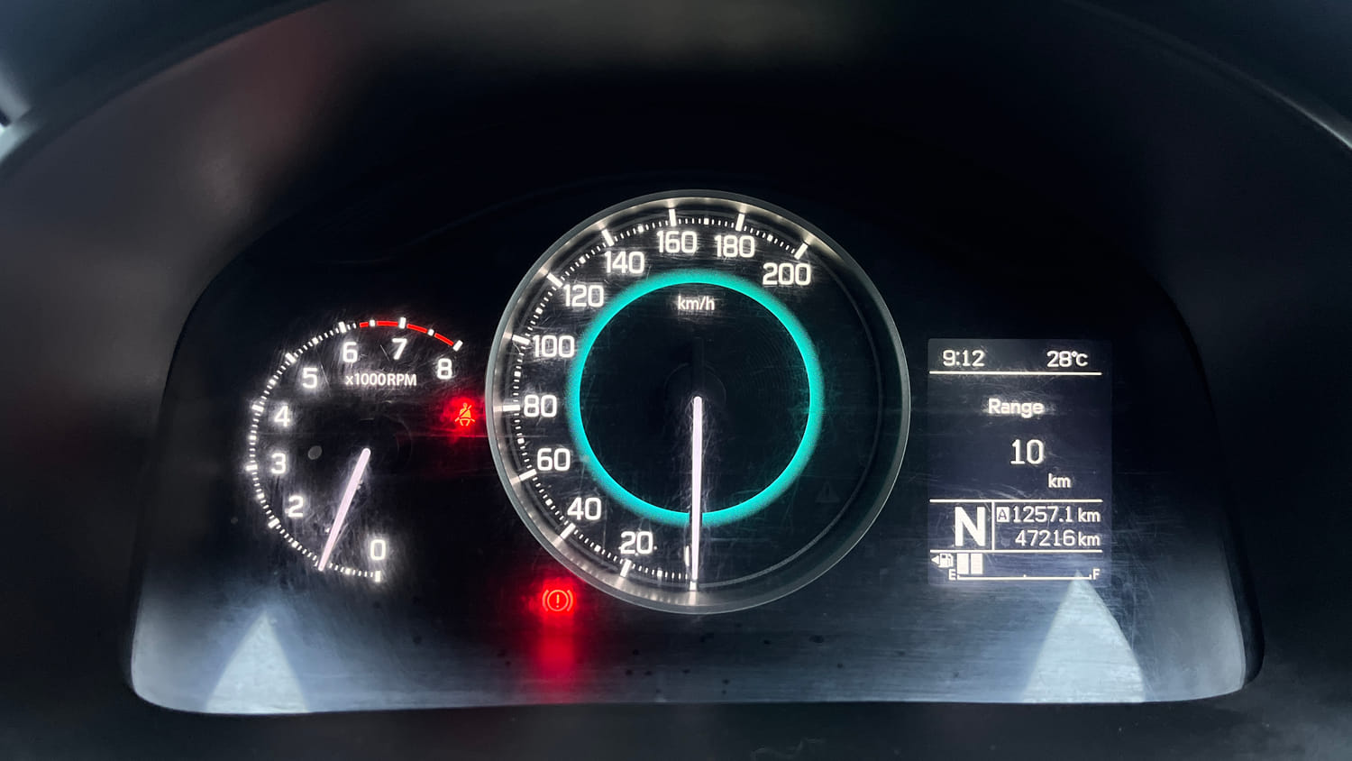 Used 2018 Maruti Suzuki Ignis Zeta 1.2 AMT Petrol Automatic interior CLUSTERMETER VIEW