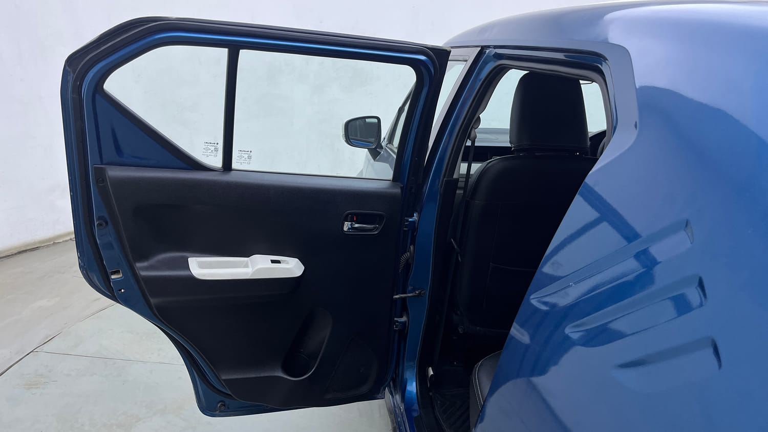 Used 2018 Maruti Suzuki Ignis Zeta 1.2 AMT Petrol Automatic interior LEFT REAR DOOR OPEN VIEW