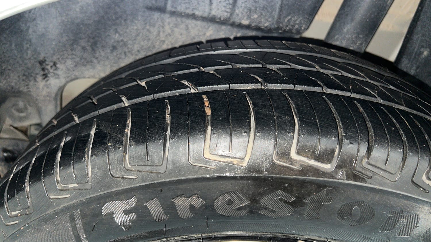 Used 2018 Maruti Suzuki Dzire ZXi Plus Petrol Manual tyres LEFT REAR TYRE TREAD VIEW
