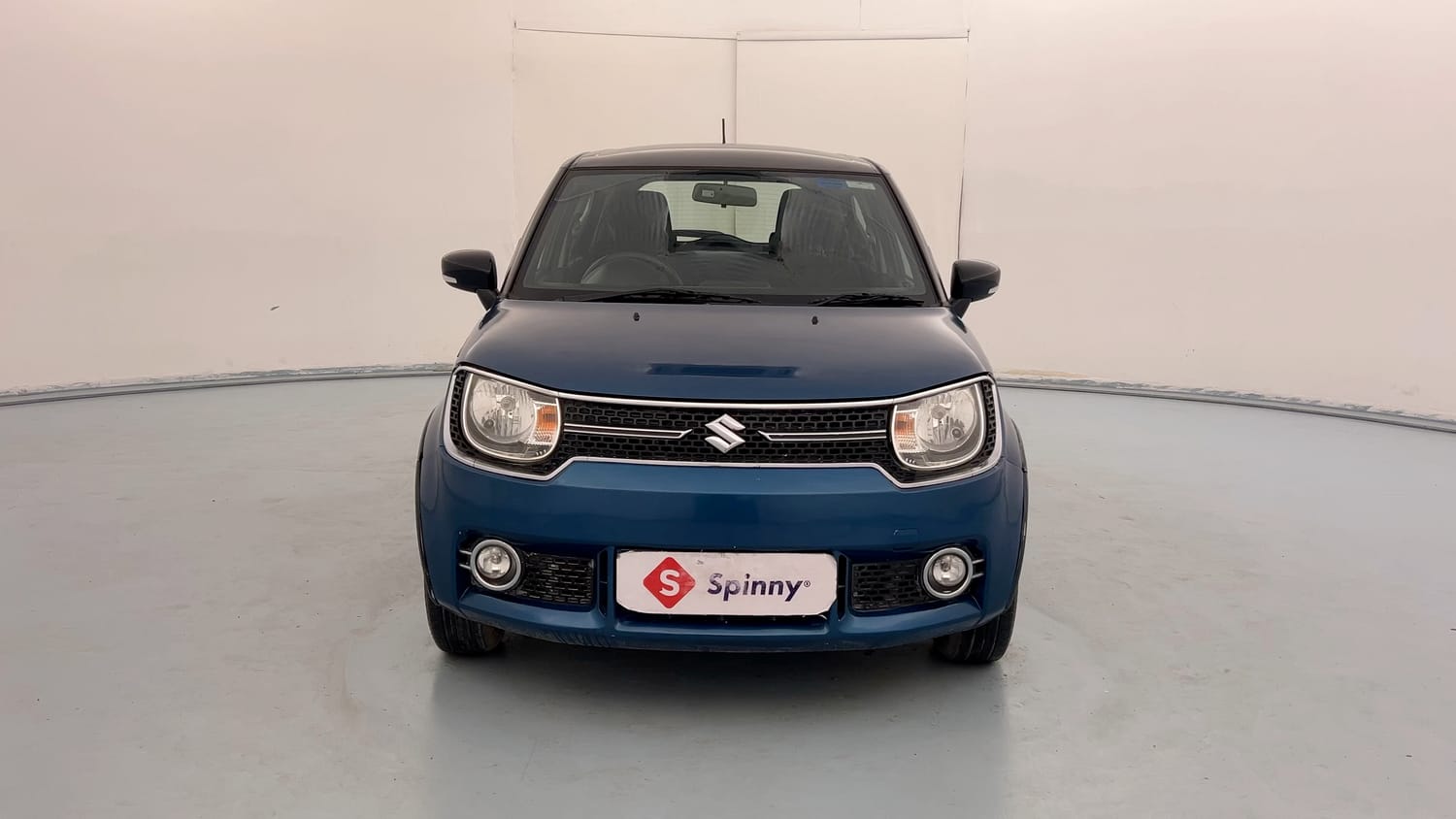 Used 2018 Maruti Suzuki Ignis [2017-2020] Zeta AMT Petrol Dual Tone Petrol Automatic exterior FRONT VIEW