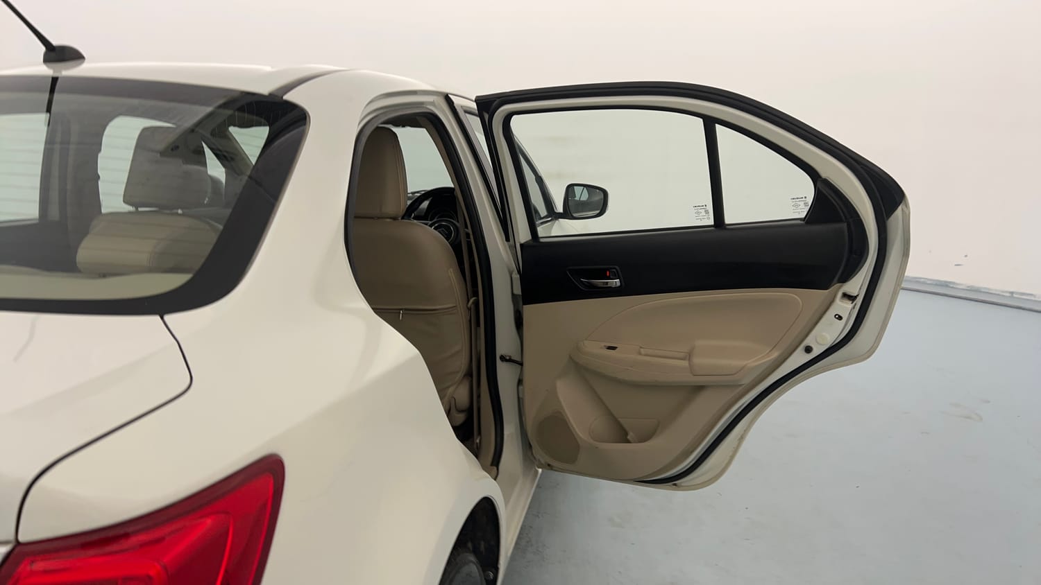 Used 2018 Maruti Suzuki Dzire ZDi Plus AMT Diesel Automatic interior RIGHT REAR DOOR OPEN VIEW
