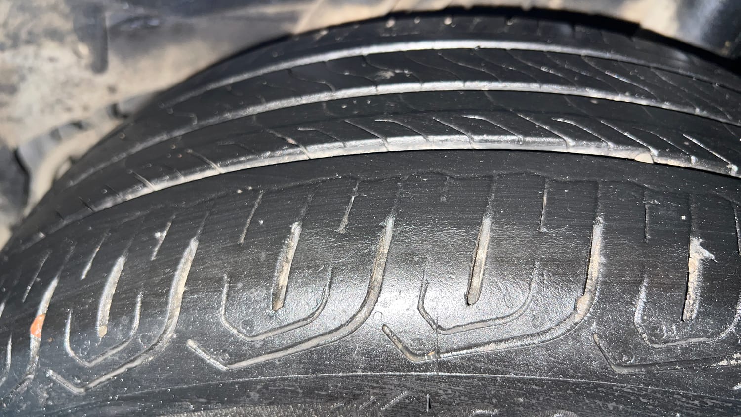 Used 2023 Honda City ZX Petrol MT Petrol Manual tyres LEFT REAR TYRE TREAD VIEW