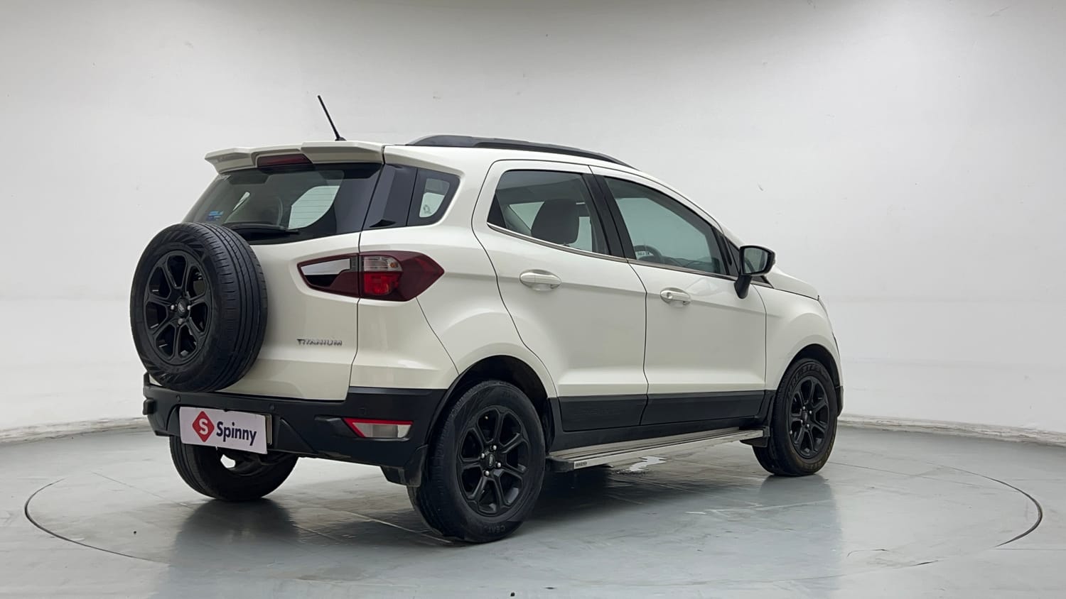 Used 2021 Ford EcoSport Thunder Edition Petrol Petrol Manual exterior RIGHT REAR CORNER VIEW