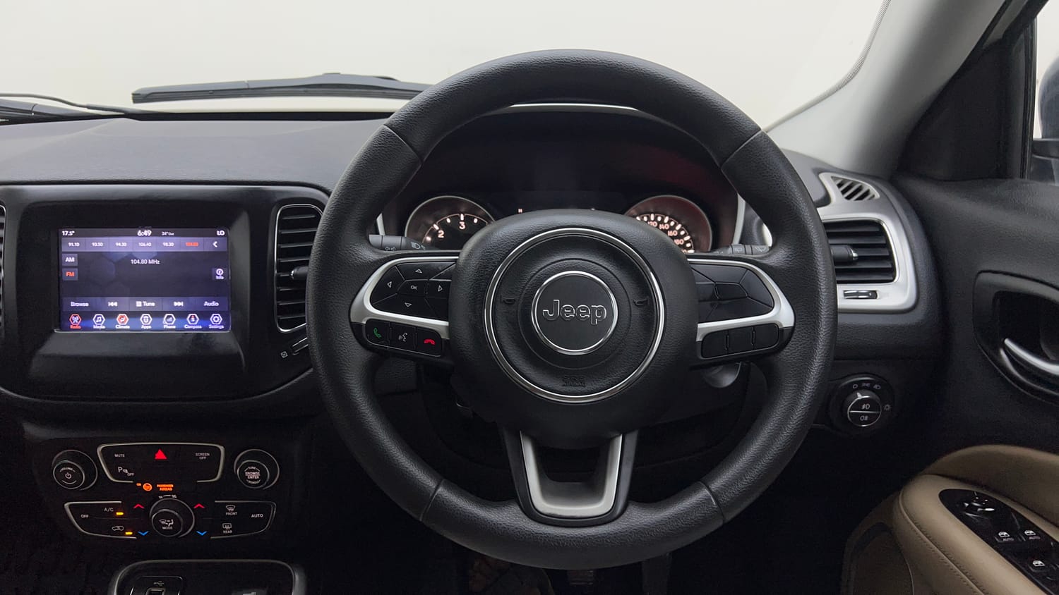 Used 2018 Jeep Compass Longitude (O) 2.0 Diesel Diesel Manual interior STEERING VIEW