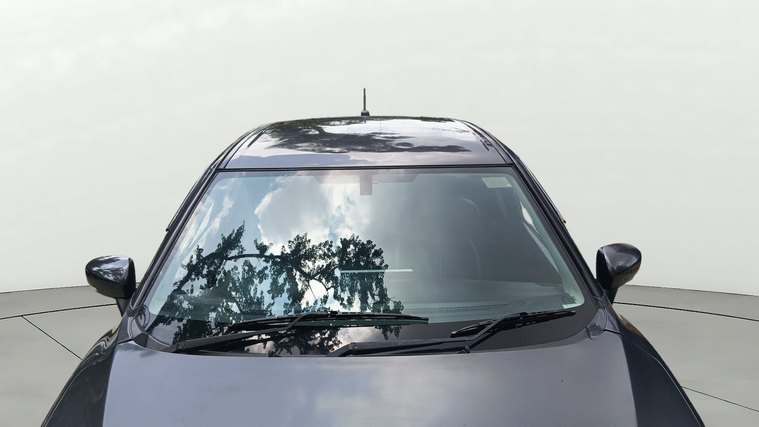 Used 2018 Maruti Suzuki Baleno Zeta 1.2 Petrol Manual exterior FRONT WINDSHIELD VIEW