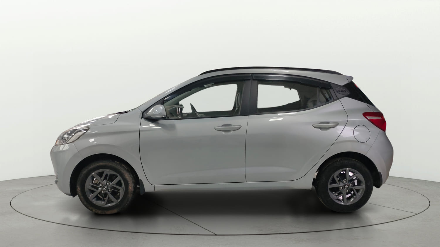 Used 2021 Hyundai Grand i10 Nios Sportz AMT 1.2 Kappa VTVT Petrol Automatic exterior LEFT SIDE VIEW