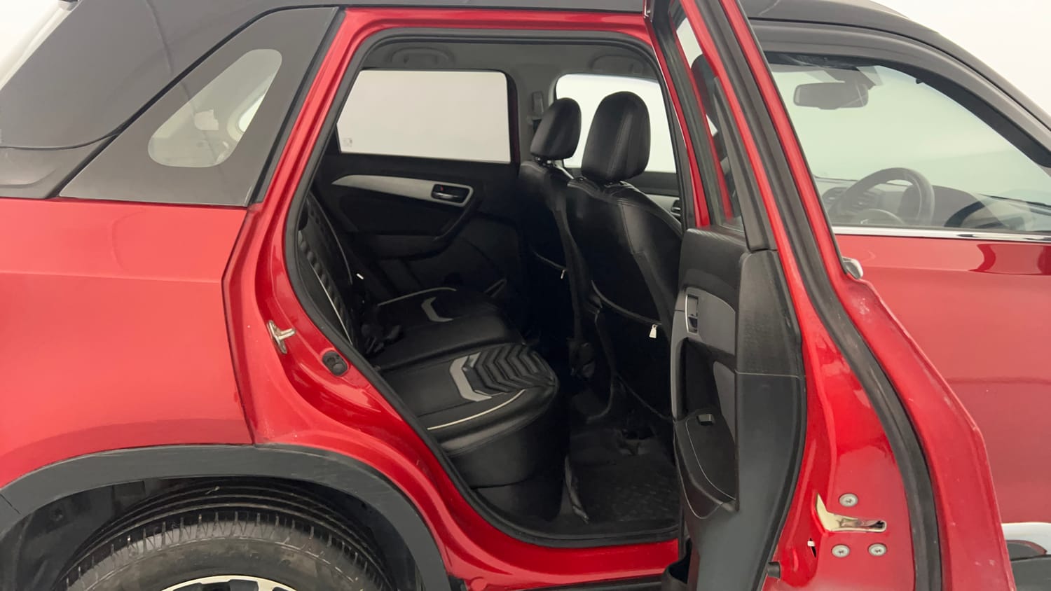 Used 2022 Maruti Suzuki Vitara Brezza [2020-2022] ZXI Plus Dual Tone Petrol Manual interior RIGHT SIDE REAR DOOR CABIN VIEW